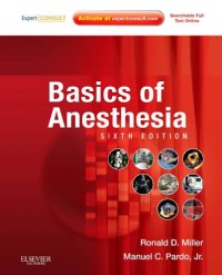 Image of Ebook Basics of Anesthesia 6th ed