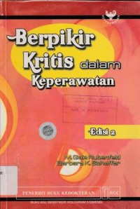 Image of BERPIKIR KRITIS DALAM KEPERAWATAN EDISI 2