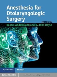 Image of Ebook Anesthesia for Otolaryngologic Surgery