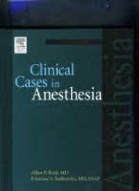 Image of Ebook clinical cases in anesthesia