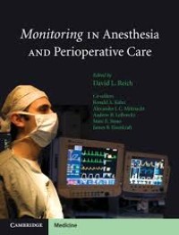 Image of Ebook Monitoring in Anesthesia and Perioperative Care