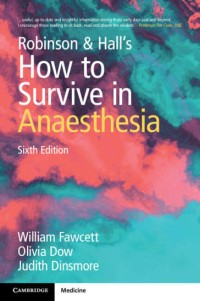 Image of EBOOK ROBINSON & HALL'S HOW TO SURVIVE IN ANAESTHESIA
