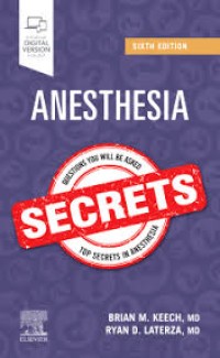Image of Ebook Secrets series Anesthesia Secrets, 6th Edition