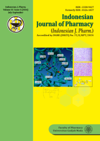 Image of Indonesian Journal of Pharmacy VOL. 35. NO. 3. 2024