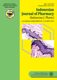 Image of Indonesian Journal of Pharmacy VOL. 35. NO. 4. 2024