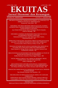 Image of Jurnal Ekonomi dan Keuangan – Volume 8, Number 3, September 2024