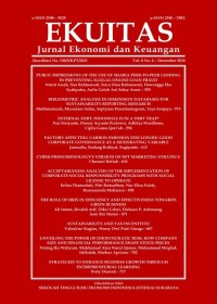 Image of Jurnal Ekonomi dan Keuangan – Volume 9, Number 1, March 2025